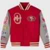 OVO-2025-San-Francisco-49ers-Varsity-Jacket-Red