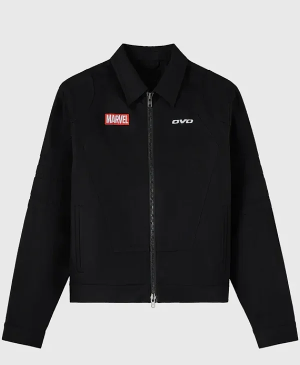 OVO-Marvel-Ghost-Rider-Denim-Moto-Jacket