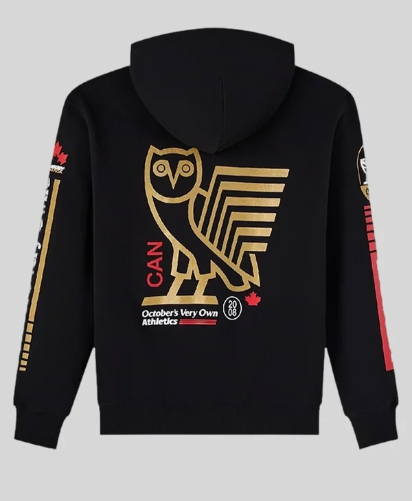 OVO x Hockey Canada Fleece Hoodie For Sale