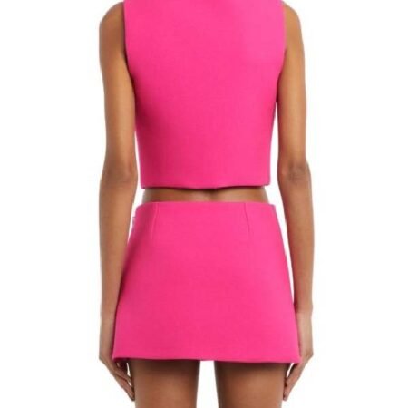 Password 2025 Holiday Keke Palmer Chic Pink Vest