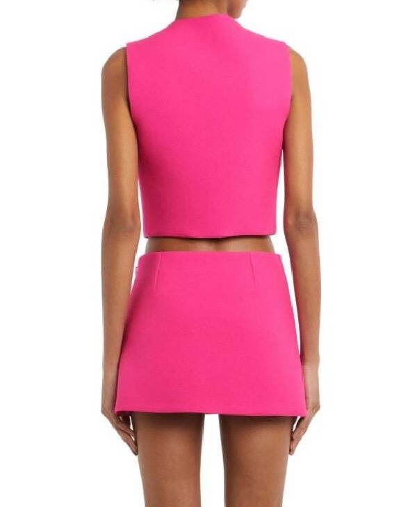 Password 2025 Holiday Keke Palmer Chic Pink Vest