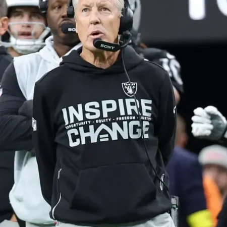 Pete Carroll Las Vegas Raiders Inspire Change 2025 Hoodie