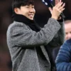 Premier-League-LAFC-Son-HeungMin-Wool-Coat-Grey