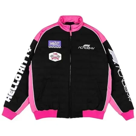 Quilted Hello Kitty Racing Jacket