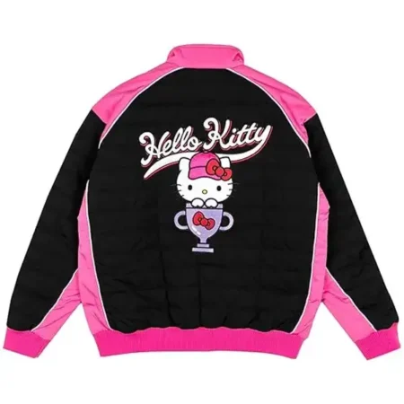 Quilted Hello Kitty Racing Jacket