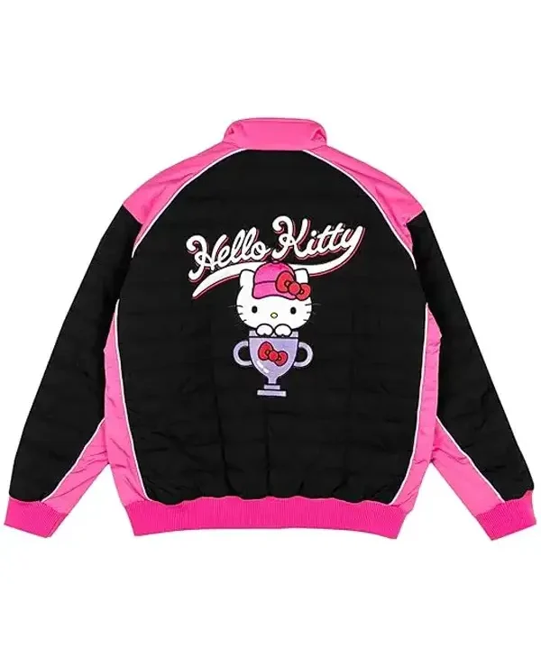 Quilted Hello Kitty Racing Jacket