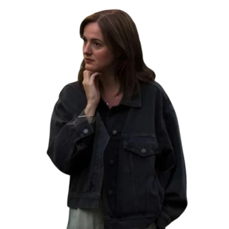 Renate Reinsve Black Jacket from Sentimental Value 2025