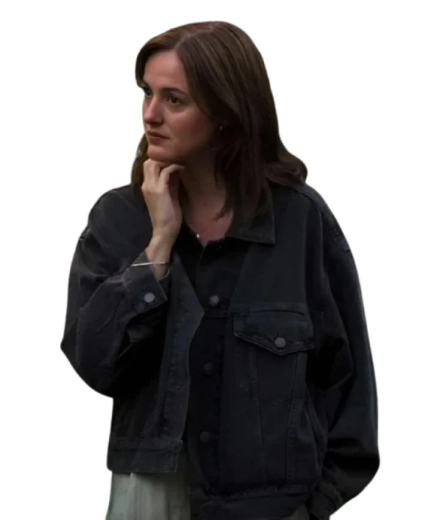 Renate Reinsve Black Jacket from Sentimental Value 2025