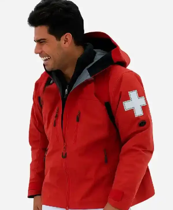Robbie Simpson Inspired Finding Mr. Christmas Ski Jacket