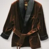 Roselli-Smoking-Brown-Jacket
