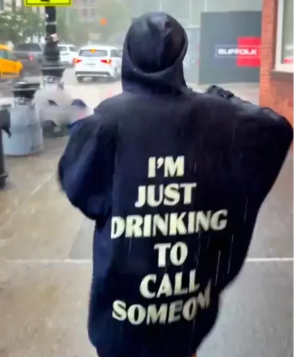 Sabrina Carpenter I’m Just Drinking to Call Someone Hoodie Shop Now