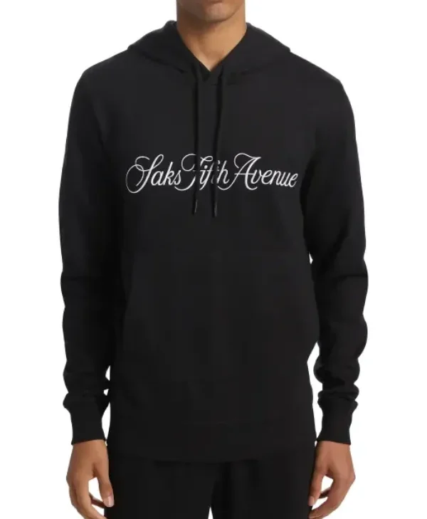 Saks-Fifth-Avenue-Black-Hoodie