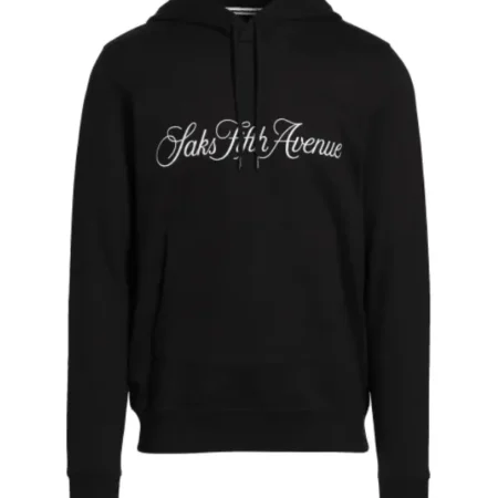 Saks-Fifth-Avenue-Hoodie-Black