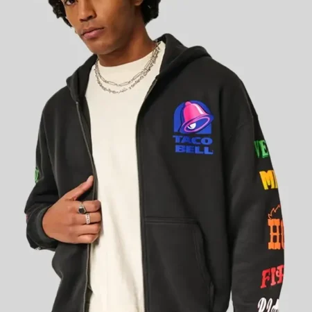 Shop Hollister x Taco Bell Hoodie