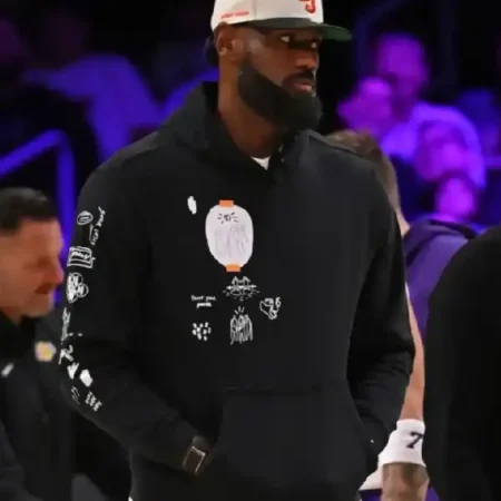 Shop-LeBron-James-Pelicans-vs-Lakers-Sketch-Art-Print-with-Sleeve-Illustrations