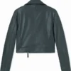 Shop-Michelle-Morgan-Heartland-S19-Lou-Fleming-Grey-Leather-Jacket-Sale