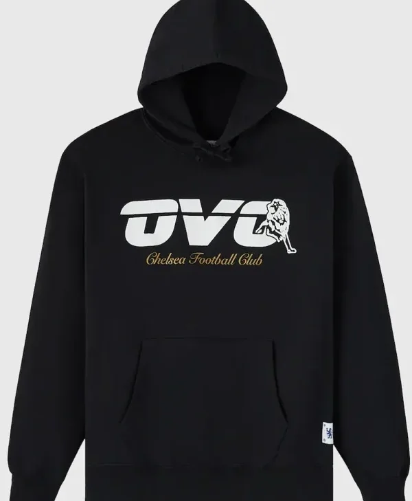 Shop OVO X Chelsea FC Black Hoodie