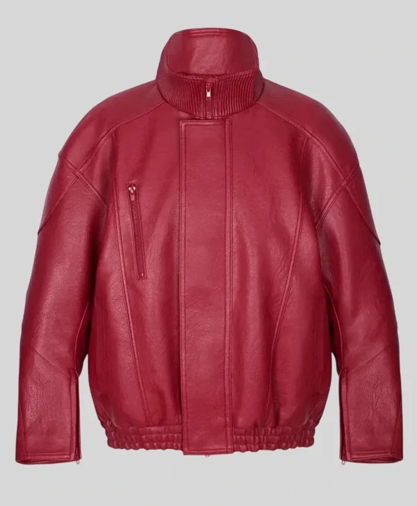Shop Taylor Swift Chiefs vs. Broncos Red Bomber Jacket