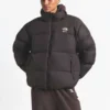 Skims-x-North-Face-1996-Nuptse-Brown-Puffer-Jacket