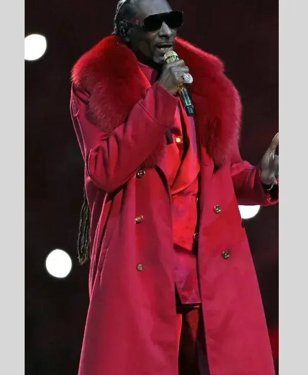 Snoop Dogg Halftime Show Christmas 2025 Red Coat