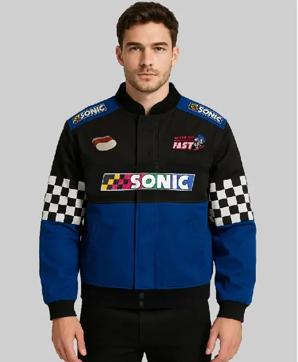 Sonic-The-Hedgehog-Checkered-Racing-Jacket
