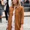 Spring Summer 2026 PWF Emma Watson Brown Coat