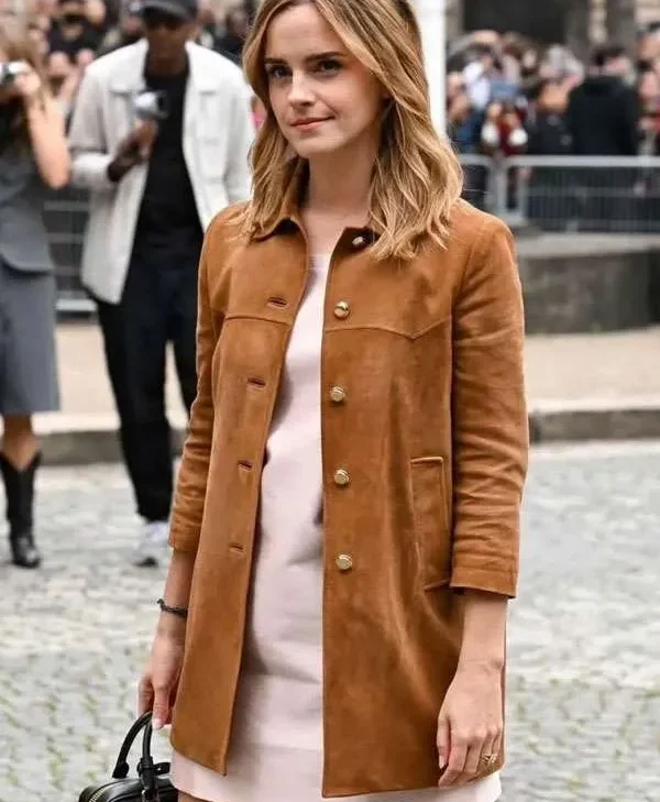 Spring Summer 2026 PWF Emma Watson Brown Coat