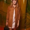 Spring Summer 2026 PWF Emma Watson Brown Coat For Sale
