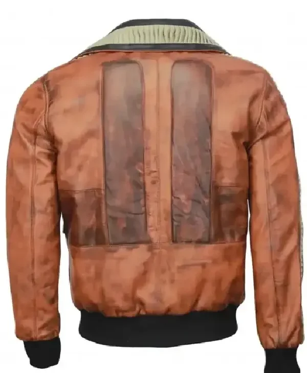 Star-Wars-Jedi-Last-Survivor-Cal-Kestis-Brown-Distressed-Cropped-Leather-Jacket