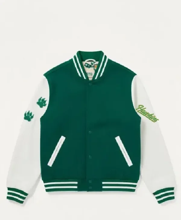 Stranger Things x maxbone Hawkins High Bomber Varsity Jacket