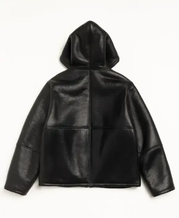 Stussy Shearling Hooded Jacket Shop Now