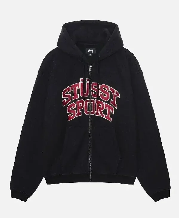 Stussy-Sport-Zip-Up-Hoodie