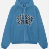 Stussy-Sport-Zip-Up-Unisex-Hoodie-For-Sale-Blue