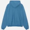 Stussy-Sport-Zip-Up-Unisex-Hoodie-For-Sale-Blue-Back