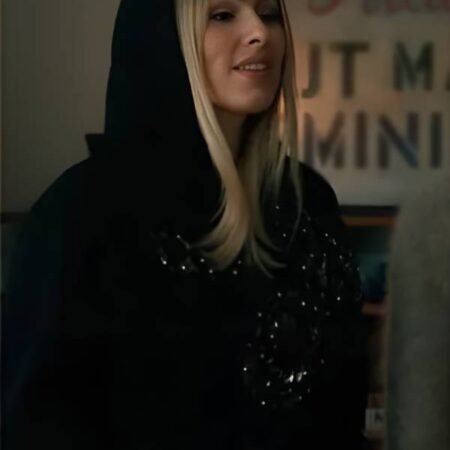 TV-Series-Elsbeth-Season-3-Sveta-Snake-Printed-Hoodie-in-Black