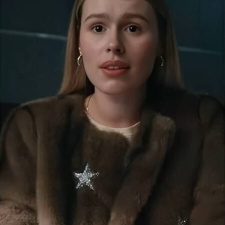 TV-Series-Elsbeth-Season-3-Sveta-Star-Fur-Jacket-in-Brown