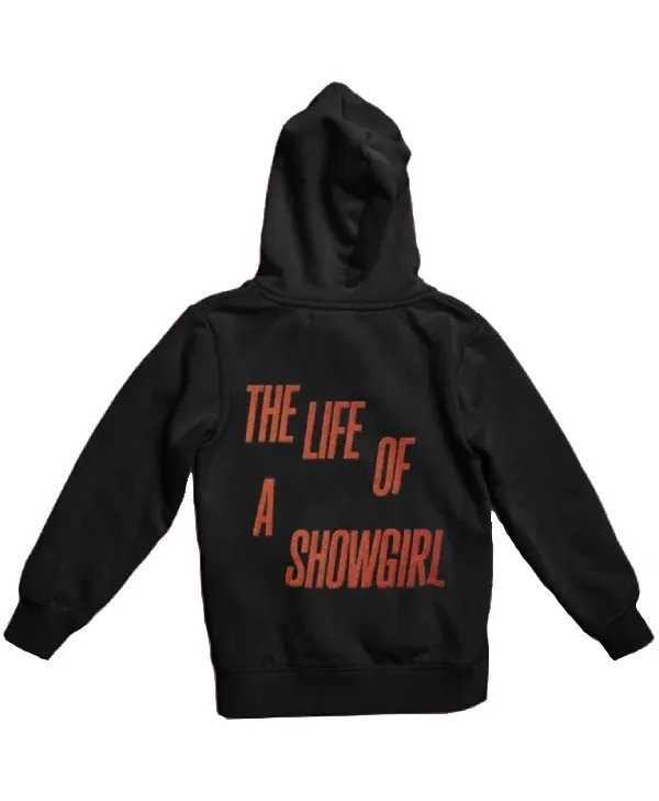 Taylor Swift The Fate of Ophelia Heart Black Hoodie