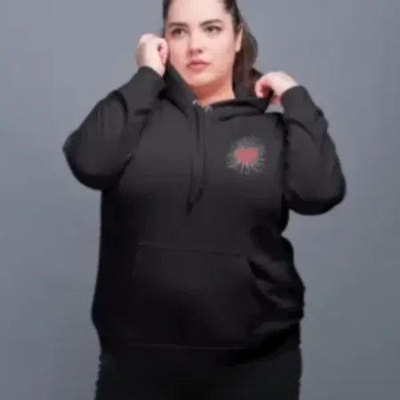 Taylor Swift The Fate of Ophelia Heart Black Hoodie Shop now