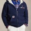 Team USA 2026 Blue Fleece Full-Zip Hoodie Blue