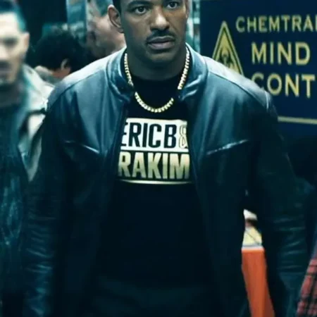 The Boys Season 4 Mother’s Milk Black Leather Jacket