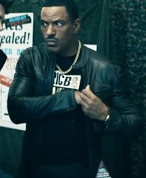The Boys Season 4 Mother’s Milk Black Leather Jacket