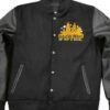 The College Dropout Kanye West Black Varsity Jacket