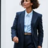 The Night Manager S02 Indira Varma Blue Blazer