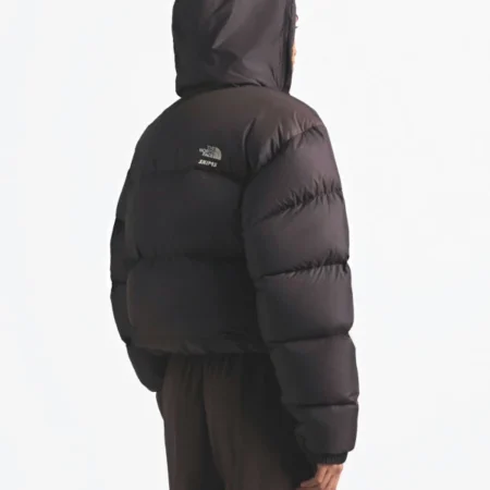 The-North-Face-x-Skims-1996-Nuptse-Brown-Puffer-Jacket