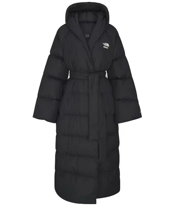 The-North-Face-x-Skims-Nuptse-Wrap-Parka-Coat-Black