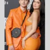 Timothee-Chalamet-Leather-Orange-Blazer