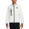 USMNT 2024 White Halo Anthem Full-Zip Jacket