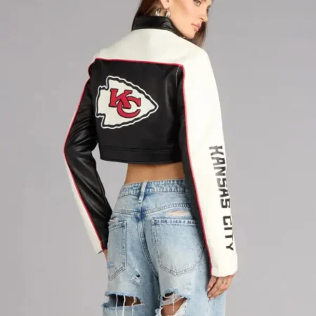 Ultra Game NFL Kansas City Chiefs Moto Jacket For Sale
