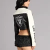 Ultra Game NFL Las Vegas Raiders Moto Jacket For Sale