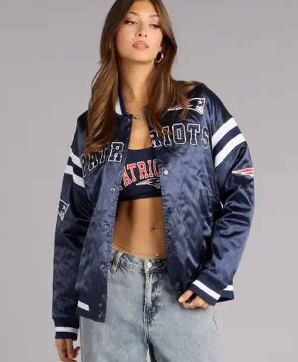 Ultra Game New England Patriots Bomber Jacket